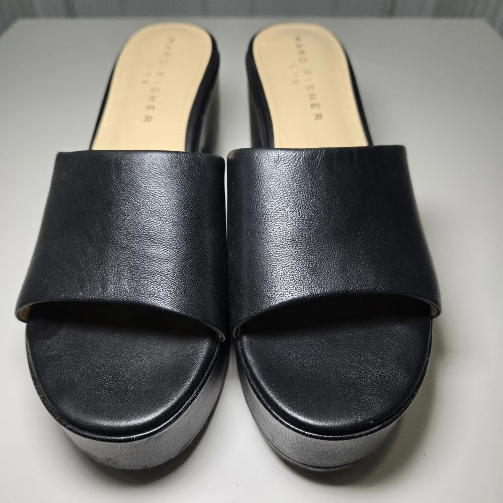 Marc Fisher Women's Forina Platform Sandals Size‎ 7 Chunky Y2K Grunge Whimsigoth